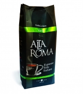 Кофе в зернах Alta Roma Verde (Альта Рома Верде) 1кг  и кофемашина с механическим капучинатором