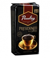 Кофе молотый Paulig Presidentti Black Label (Паулиг Президентти Блэк Лейбл ) 250г, вакуумная упаковка