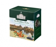 Чай черный Ahmad Tea Sea Buckthorn Candies (Ахмад Облепиховые леденцы), байховый листовой (20 пирамидок по 1,8гр. в уп.)